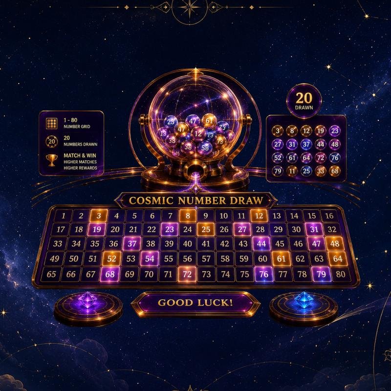 Cosmic Number Draw